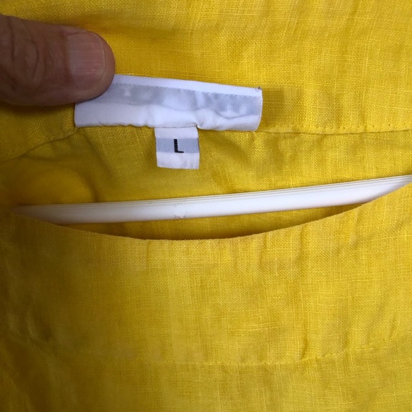 bryn Walker Yellow Tunic Top - Picture 3 of 5